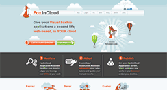 Desktop Screenshot of foxincloud.com